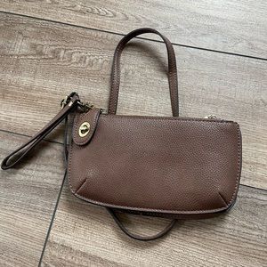 Brown crossbody.